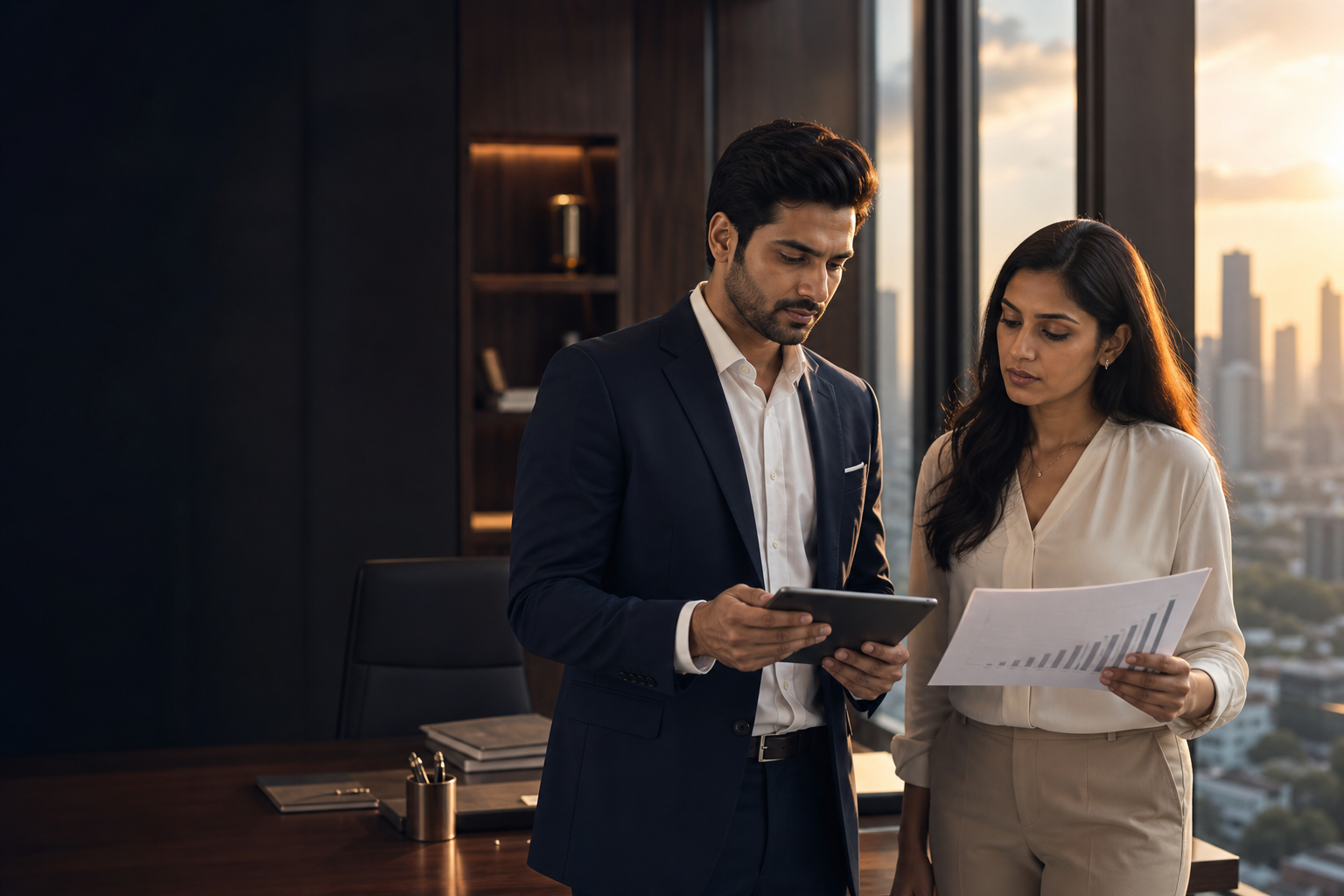 FinaSoft finance and technology experts reviewing a client model